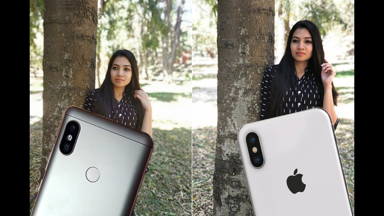 Redmi Note 5 Pro vs iPhone X Camera Comparison