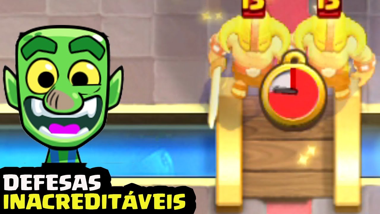 DEFESAS LENDÁRIAS QUE NINGUÉM EXPLICA NO CLASH ROYALE