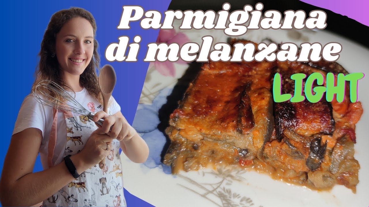 Parmigiana di melanzane NON fritte, versione leggera🤤
