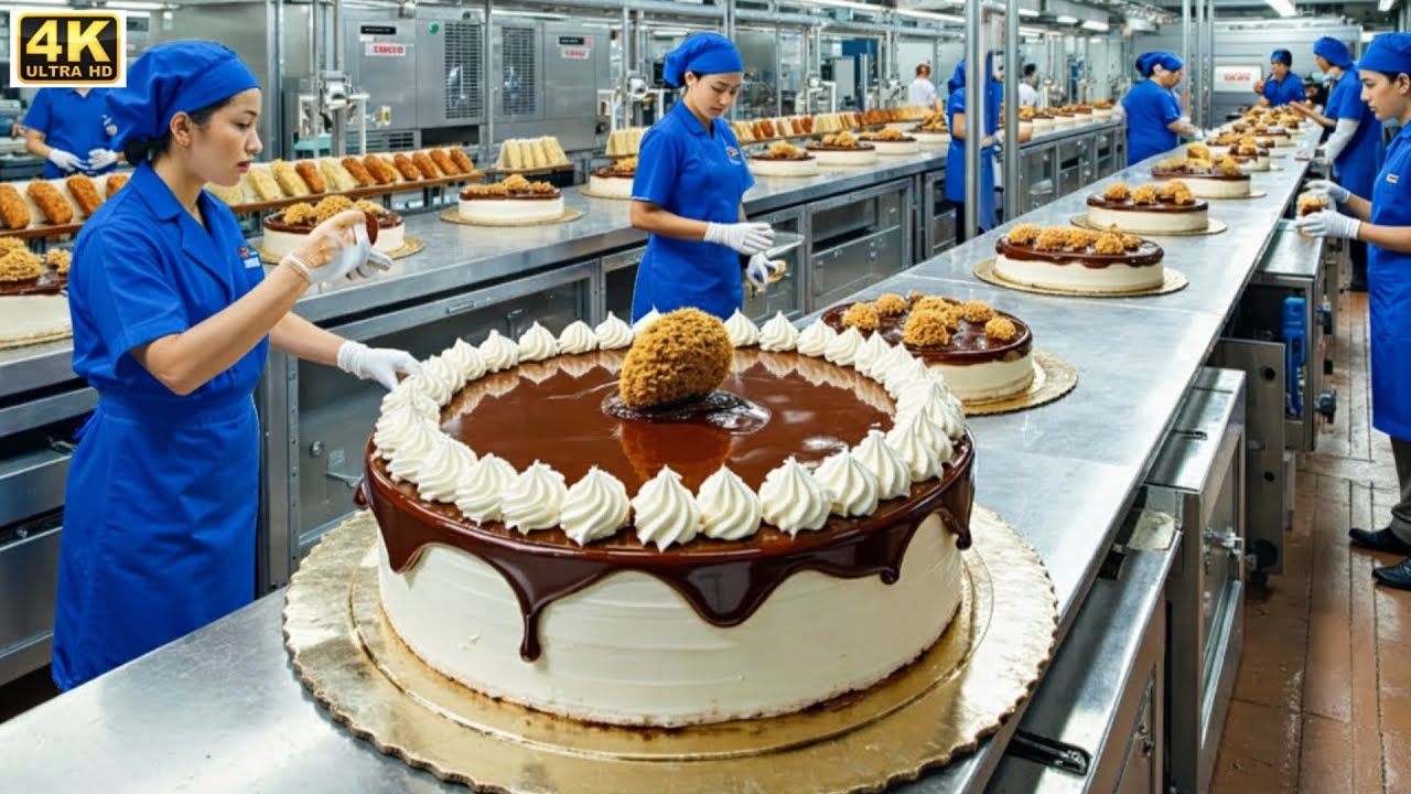 Inside a Billion-Dollar 😱 Birthday Cake Factory | Full Manufacturing Process