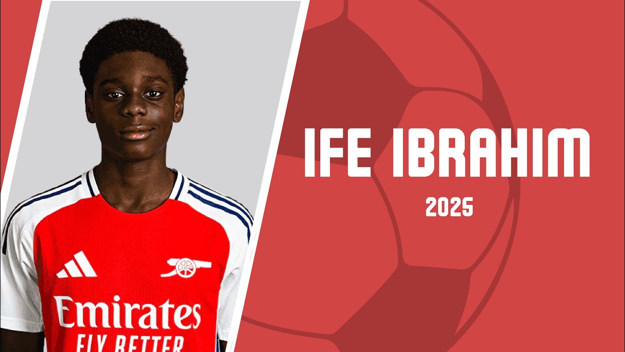 Ife Ibrahim: Arsenal Academy&rsquo;s Rising Midfield Maestro | The Next Thomas Partey? |  2024-2025