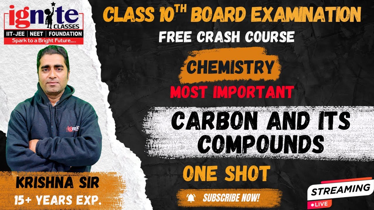 CARBON AND ITS COMPOUNDS || SCIENCE || CHEMISTRY || CBSE || IGNITE CLASSES