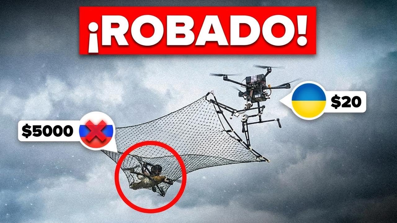 Ingeniero ucraniano descubre c&oacute;mo robar todos los drones rusos