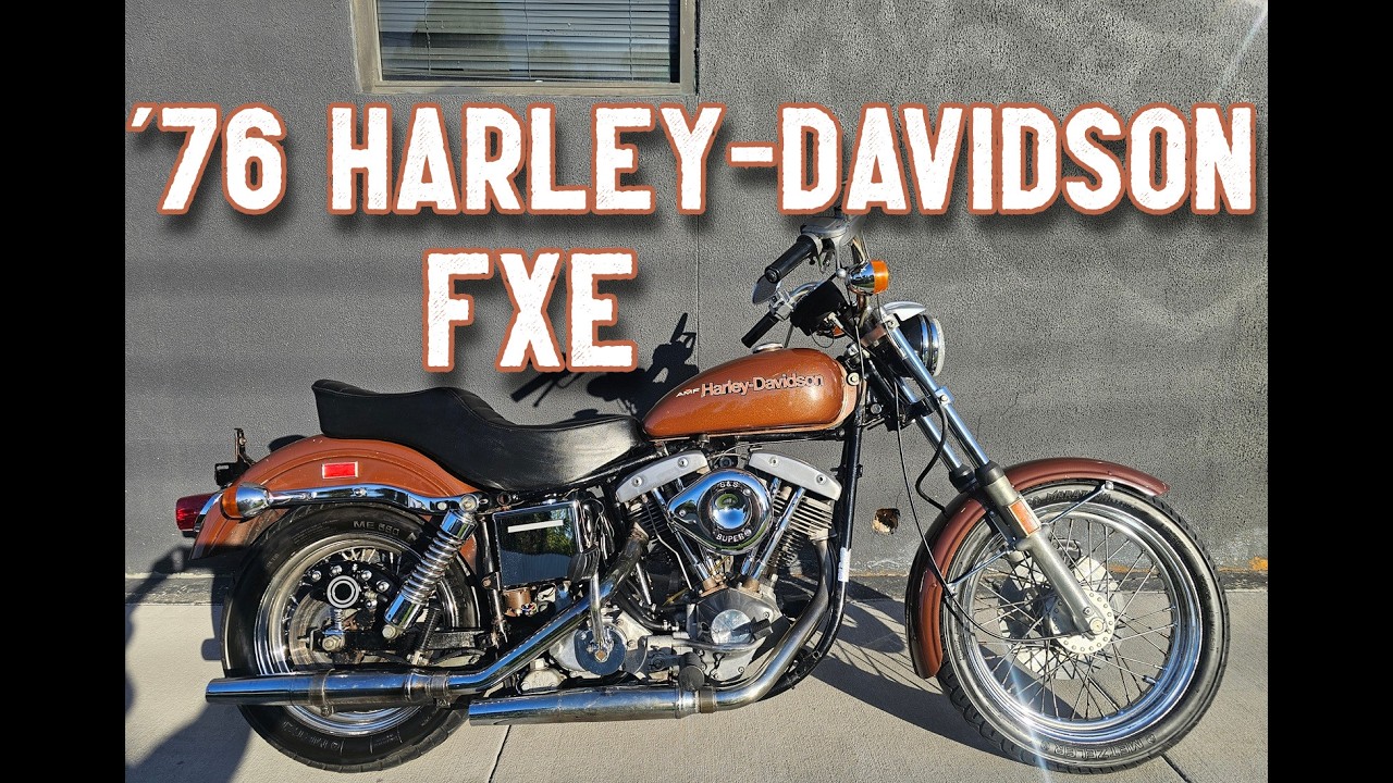 1976 AMF Harley-Davidson FXE Super Glide