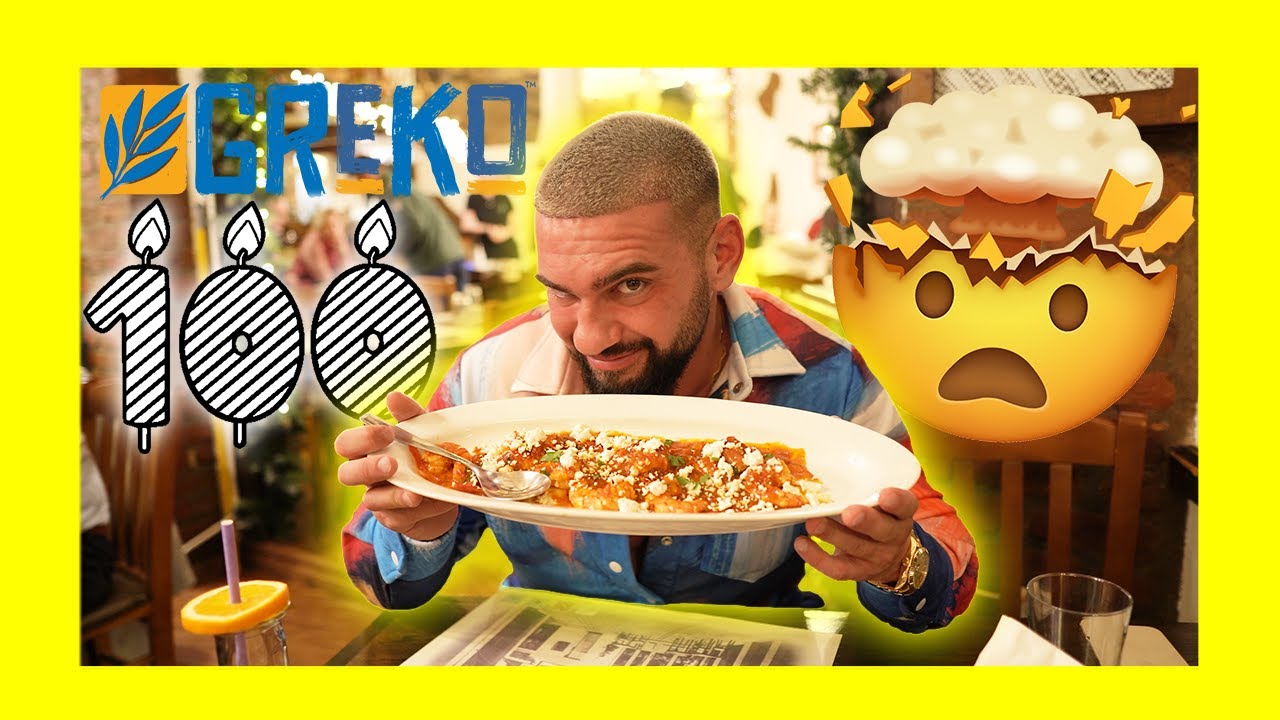 MANANC LA UNUL DIN CELE MAI VECHI RESTAURANTE DIN GRECIA.. PESTE 100 DE ANI !!