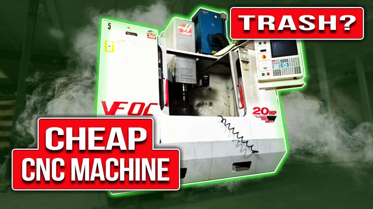 Is a Cheap CNC Machine Worth Your $ ?&hellip; Haas VF0