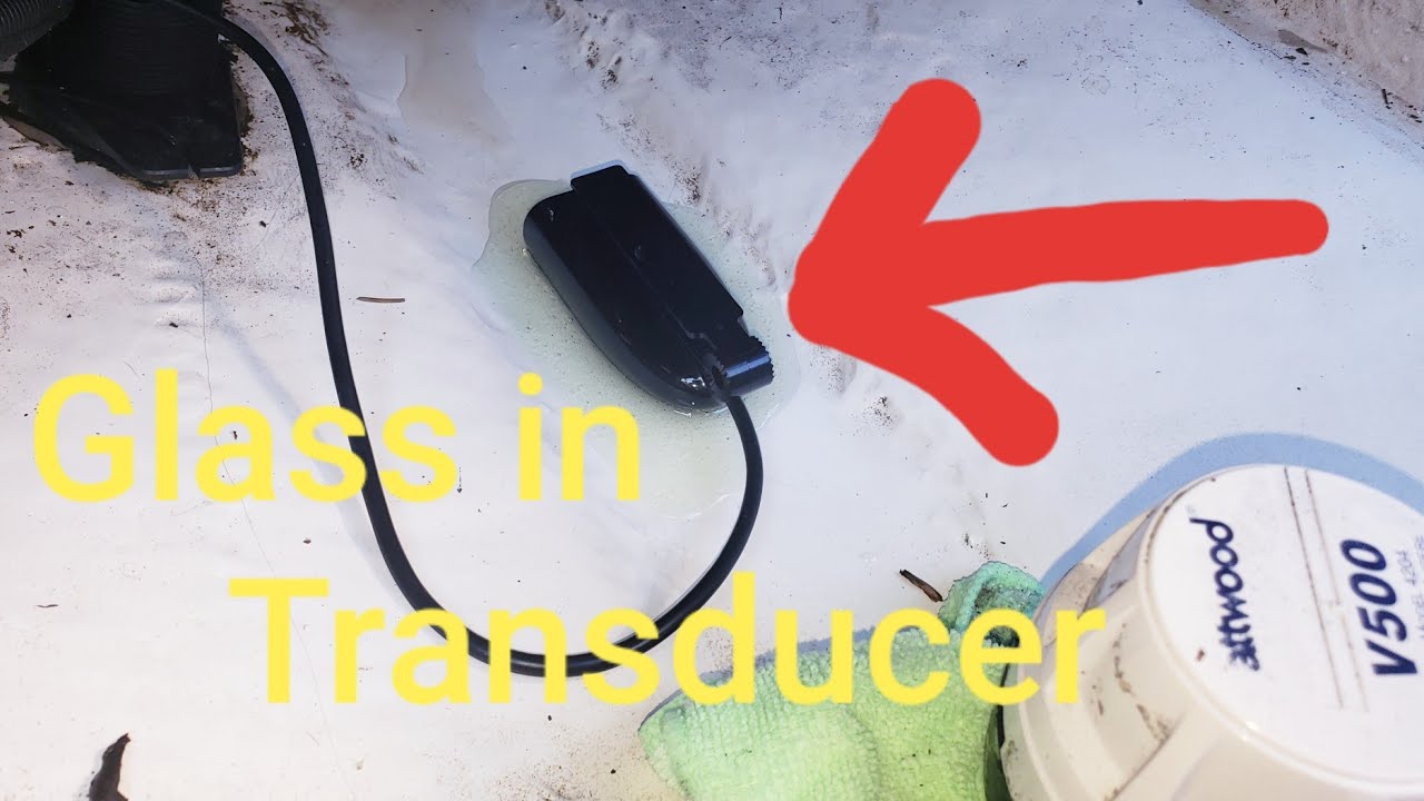 Glass in in hull Transducer / How to glass in your transducer