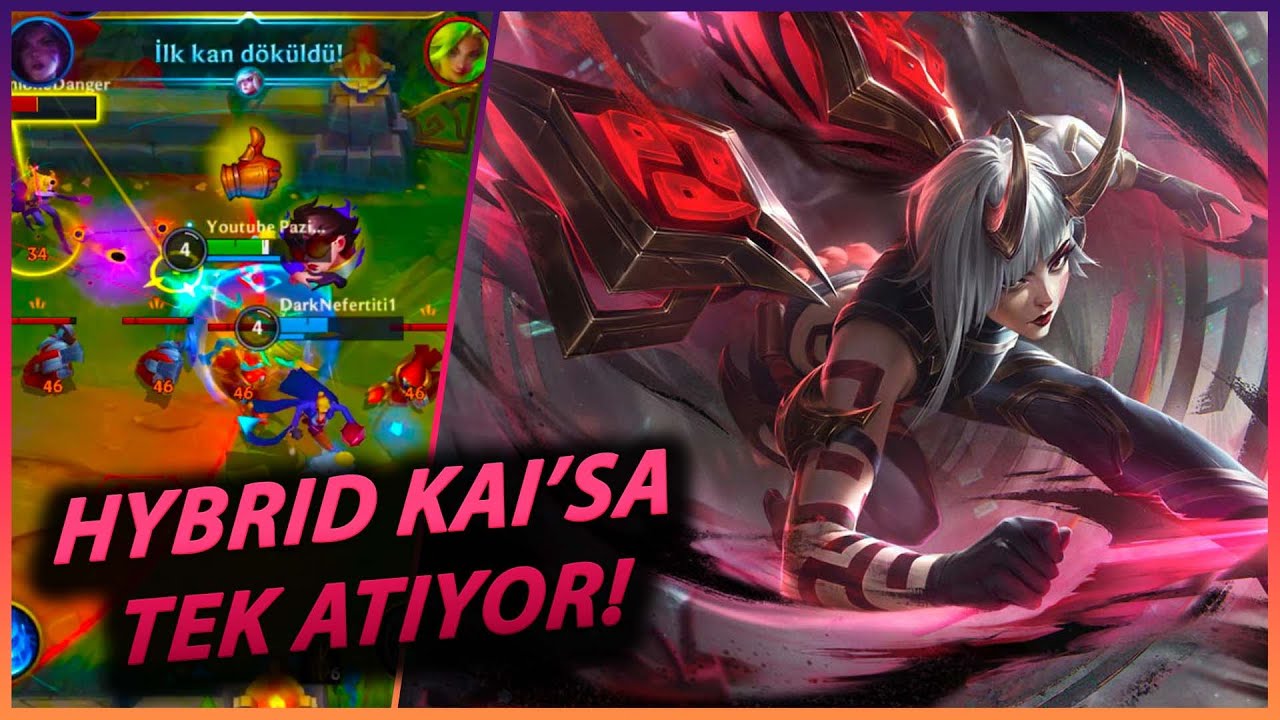 KAI'SA EN İYİ HYBRID BUILD ÇOK GÜÇLÜ | ADC GAMEPLAY - Lol Wild Rift