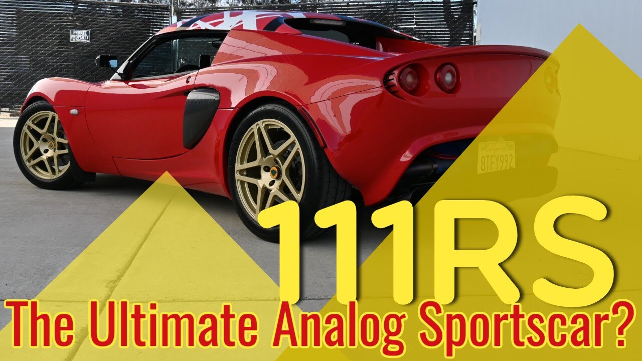 InoKinetic's 111RS: The Ultimate Analog Sportscar?