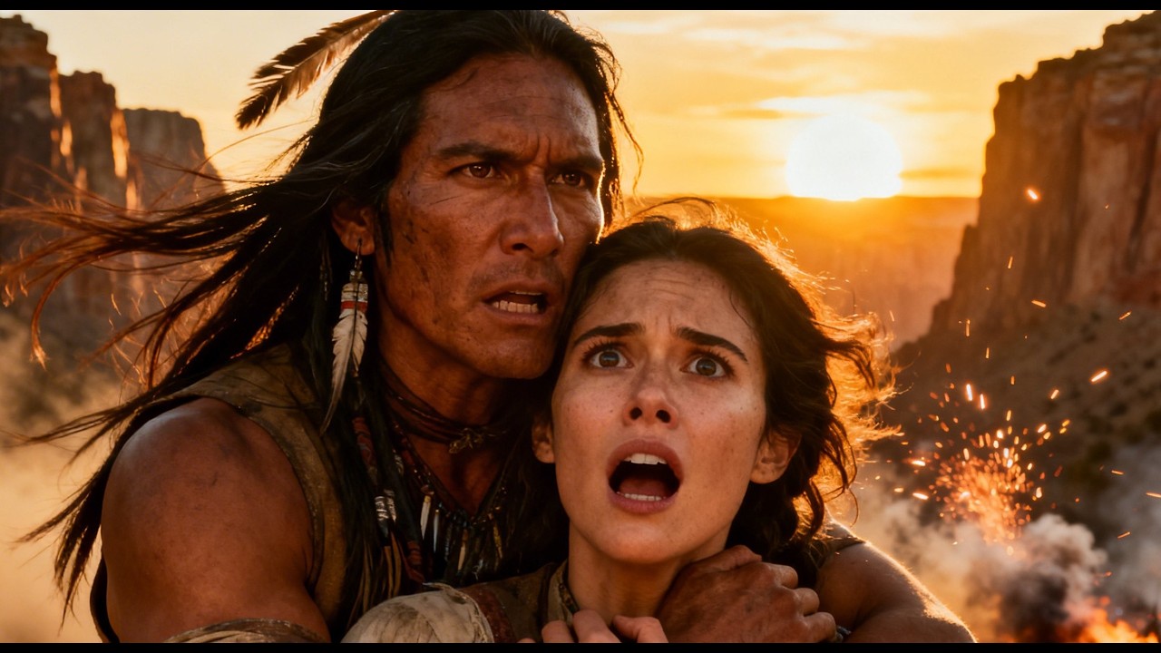 “She Thought She Could Flee — The Apache Won’t Let Go, Already in Love”