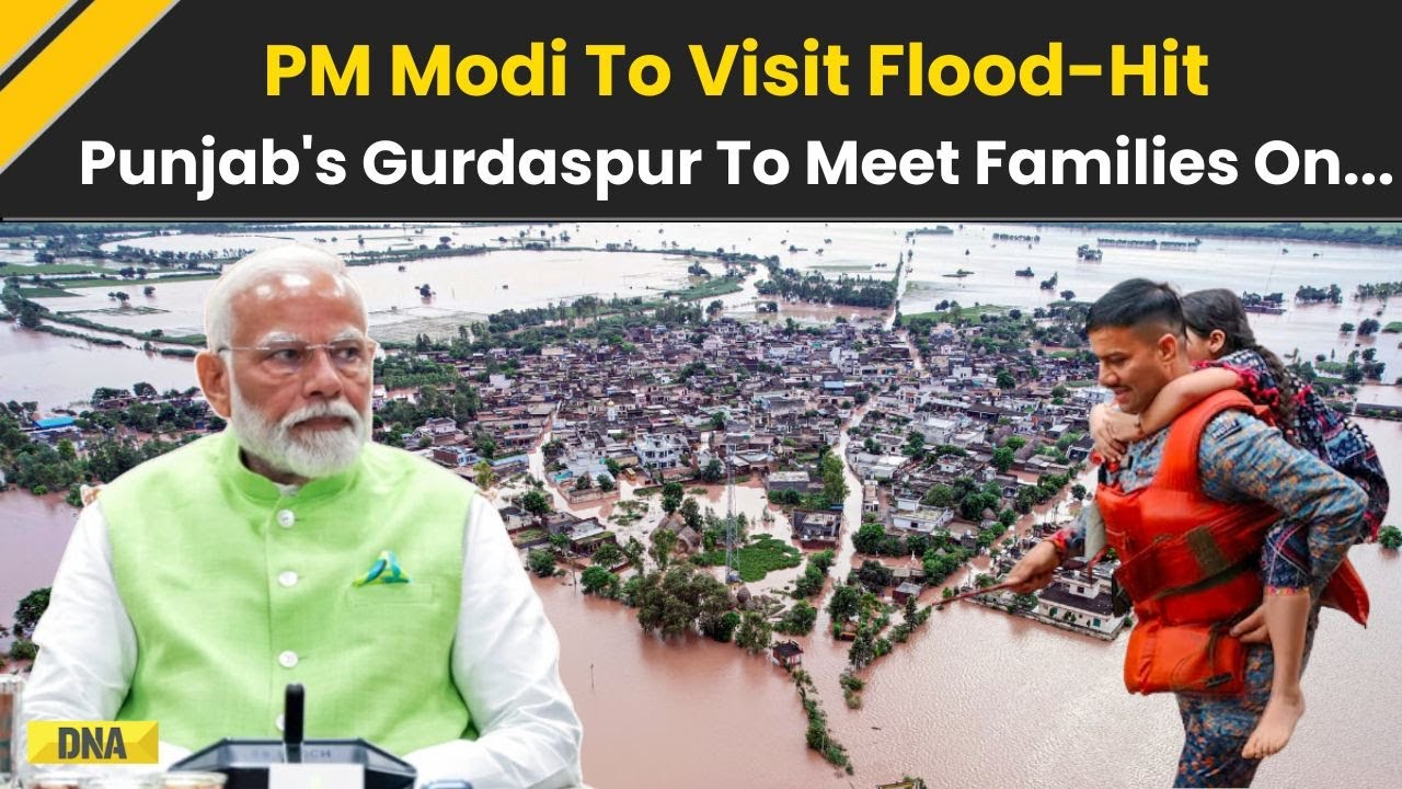 Punjab Flood: PM Modi To Visit Punjab's Gurdaspur On Sept 9, Meet Affected Families & Review Relief