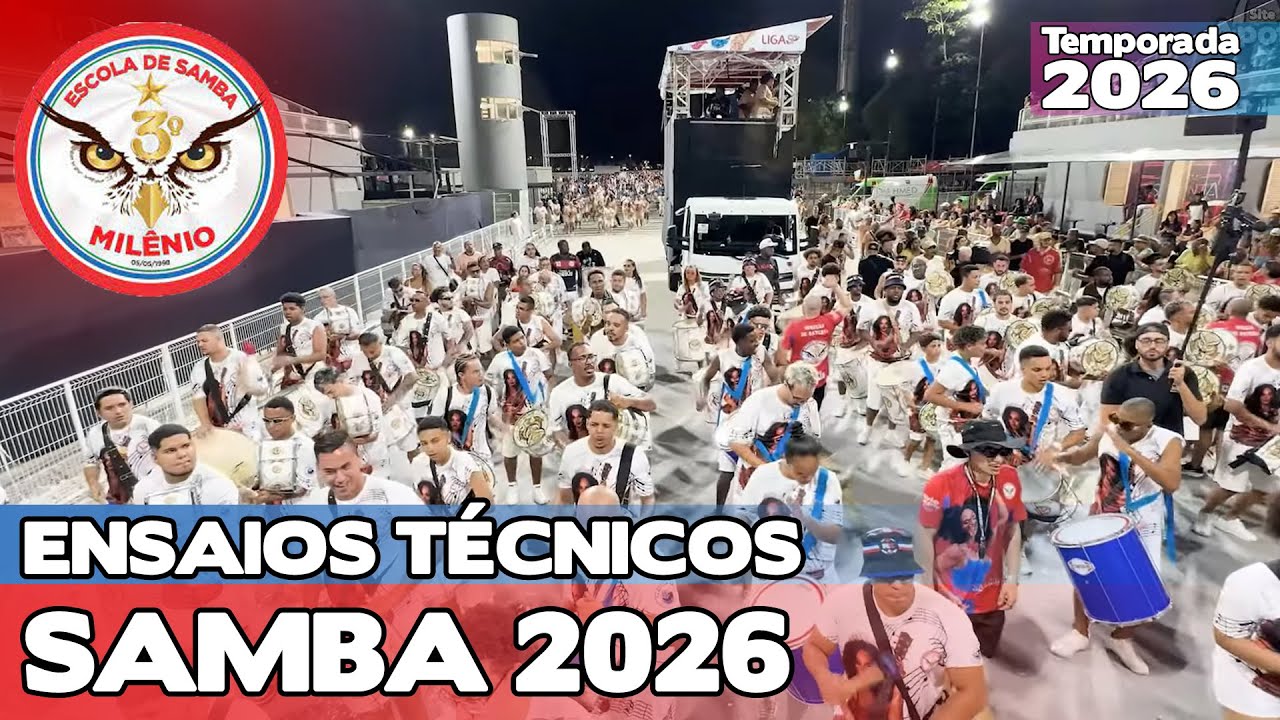ESTRELA DO TERCEIRO MILÊNIO 2026 | ENSAIO TÉCNICO LARGADA E PISTA | SAMBA AO VIVO #ETSP26