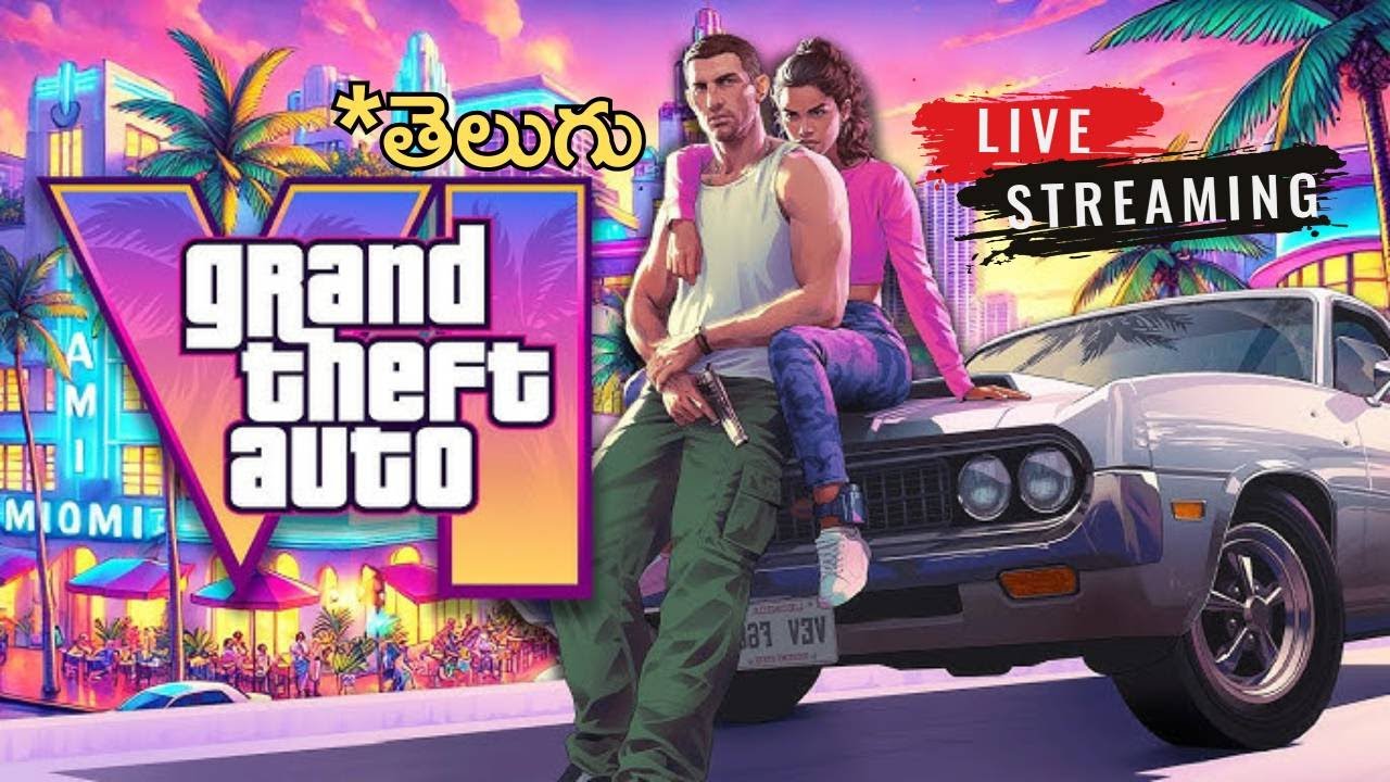 GTA VI  Live Stream in Telugu! 🔥 | TWP Telugu Gamer |