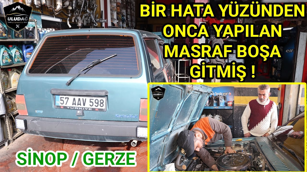 USTANIN BÜYÜK HATASI MÜŞTERİYE PAHALIYA PATLADI ! (Tofaş Kartal SLX 1.6 Motor Sıfır Silindir Kapak)