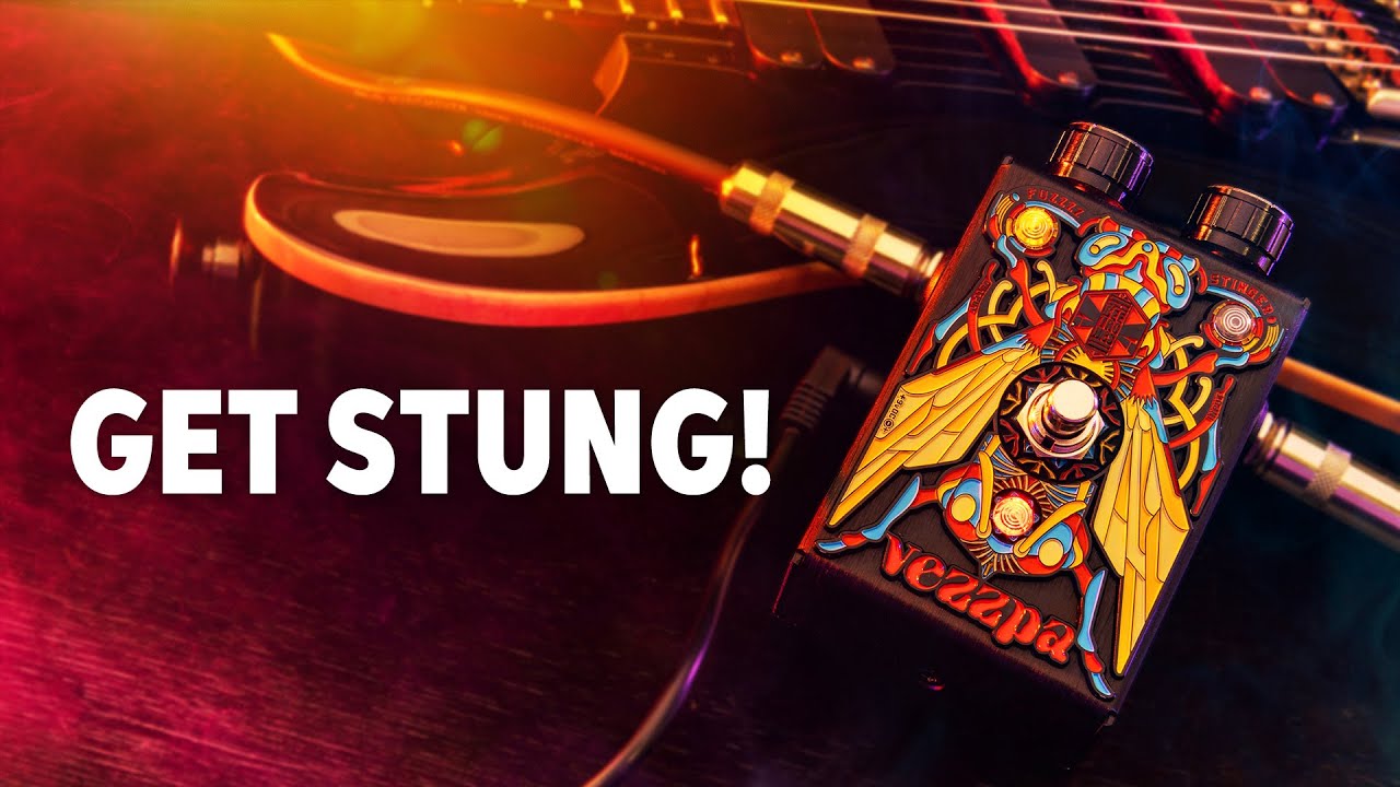 Beetronics FX Vezzpa Octave Stinger Fuzz Pedal Demo