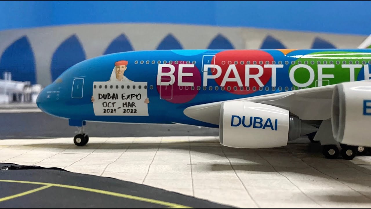 A Day at Dubai Model Airport | Stop Motion