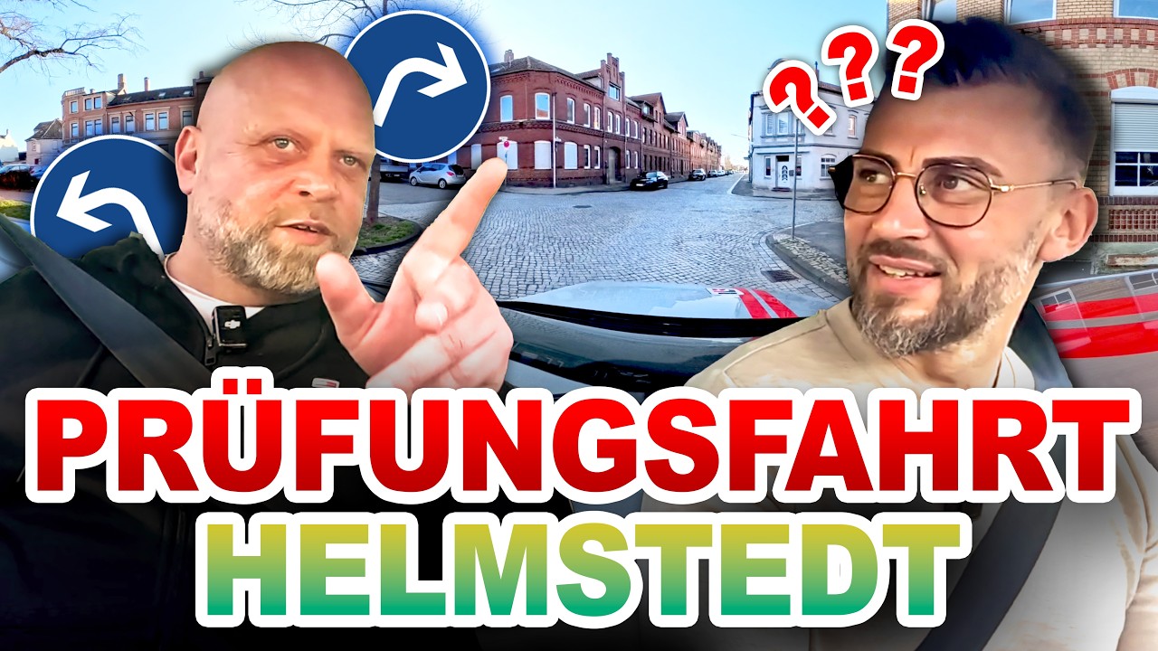 Prüfungsfahrt Helmstedt 🏙️ Darauf achtet der Prüfer! Fahren in der Altstadt l Fahrprüfung PKW 🚗