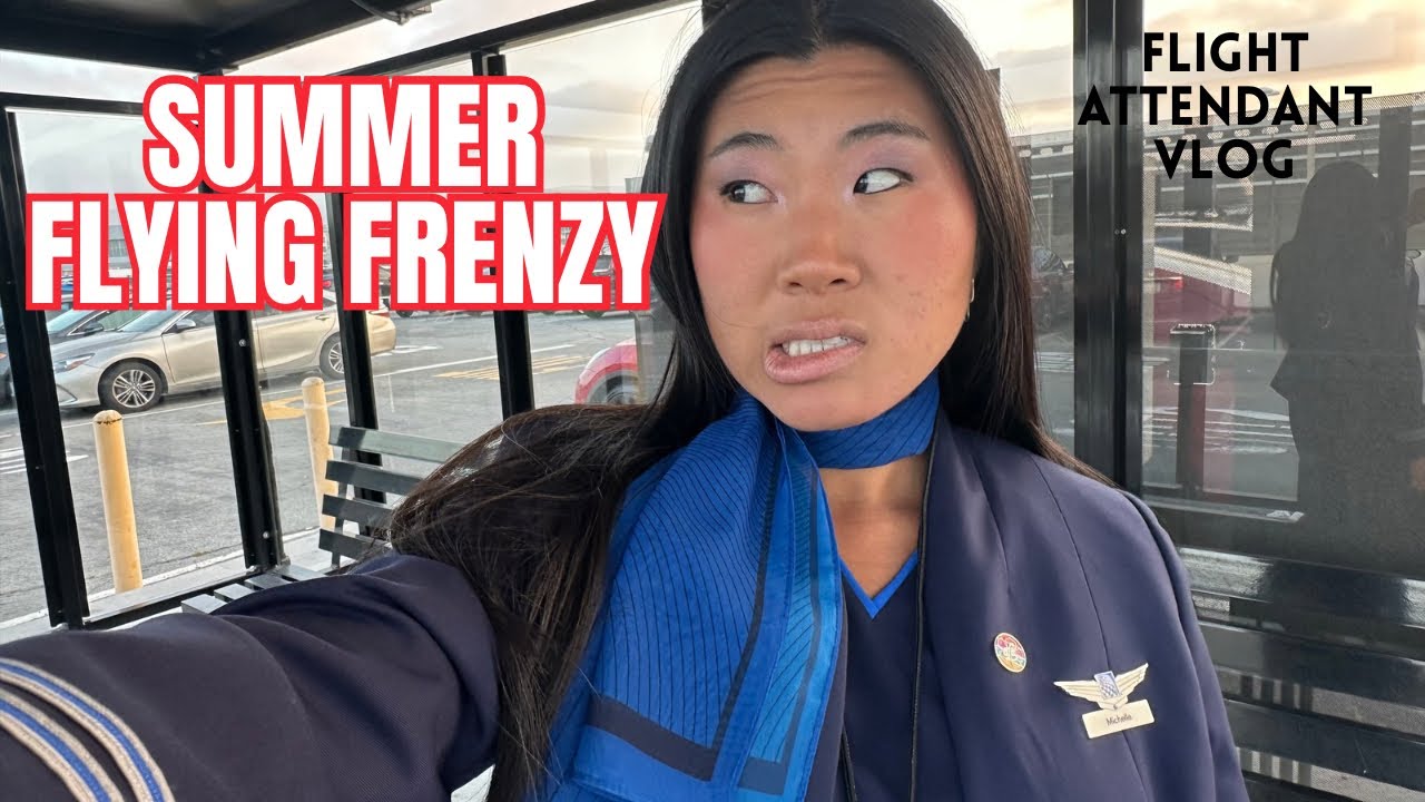 INTERNATIONAL FLIGHT ATTENDANT VLOG: flying SFO's seasonal summer trips!