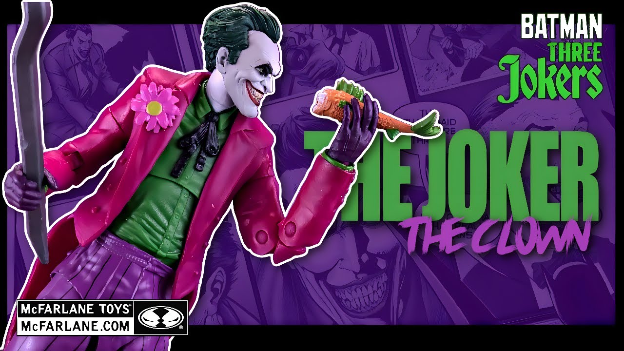 McFarlane Toys DC Multiverse The 3 Jokers The Joker The Clown @TheReviewSpot