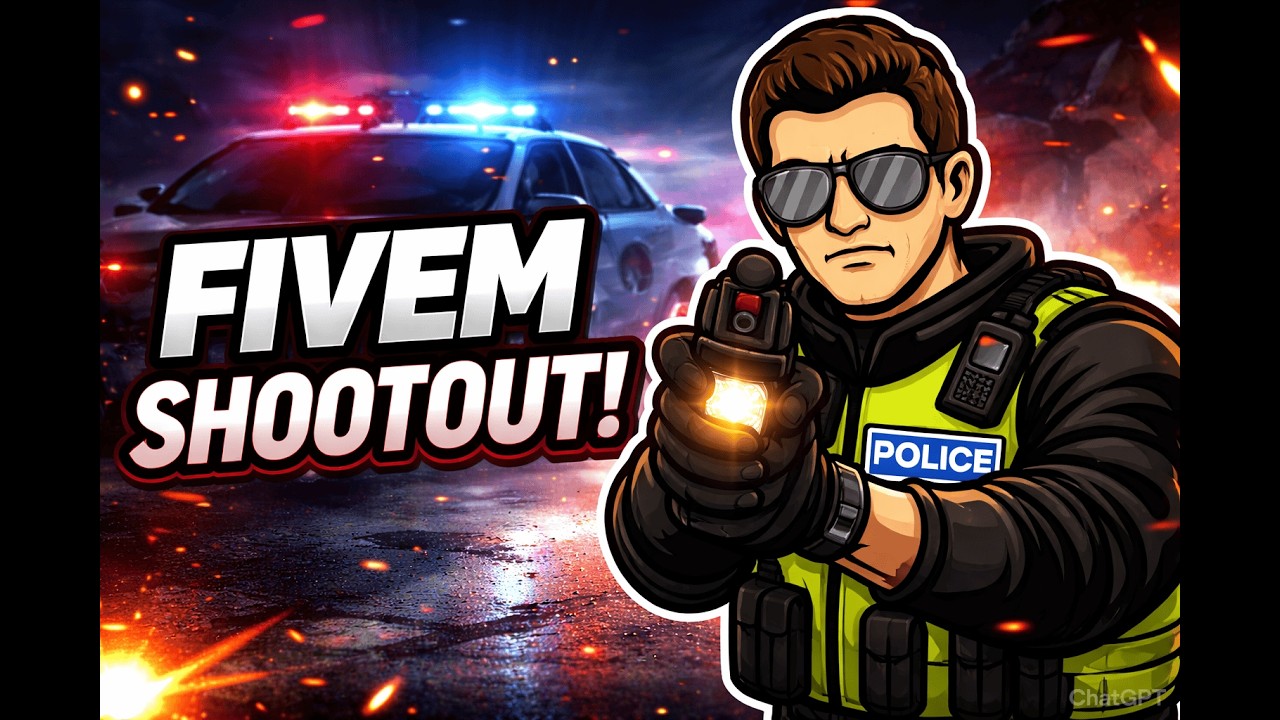 Chris Hammerat gets into FIVEM SHOOTOUT!!!!