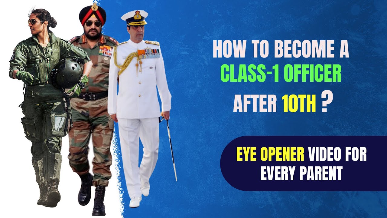 What is NDA ? Why NDA ? | How to become a Class-1 Officer after 10