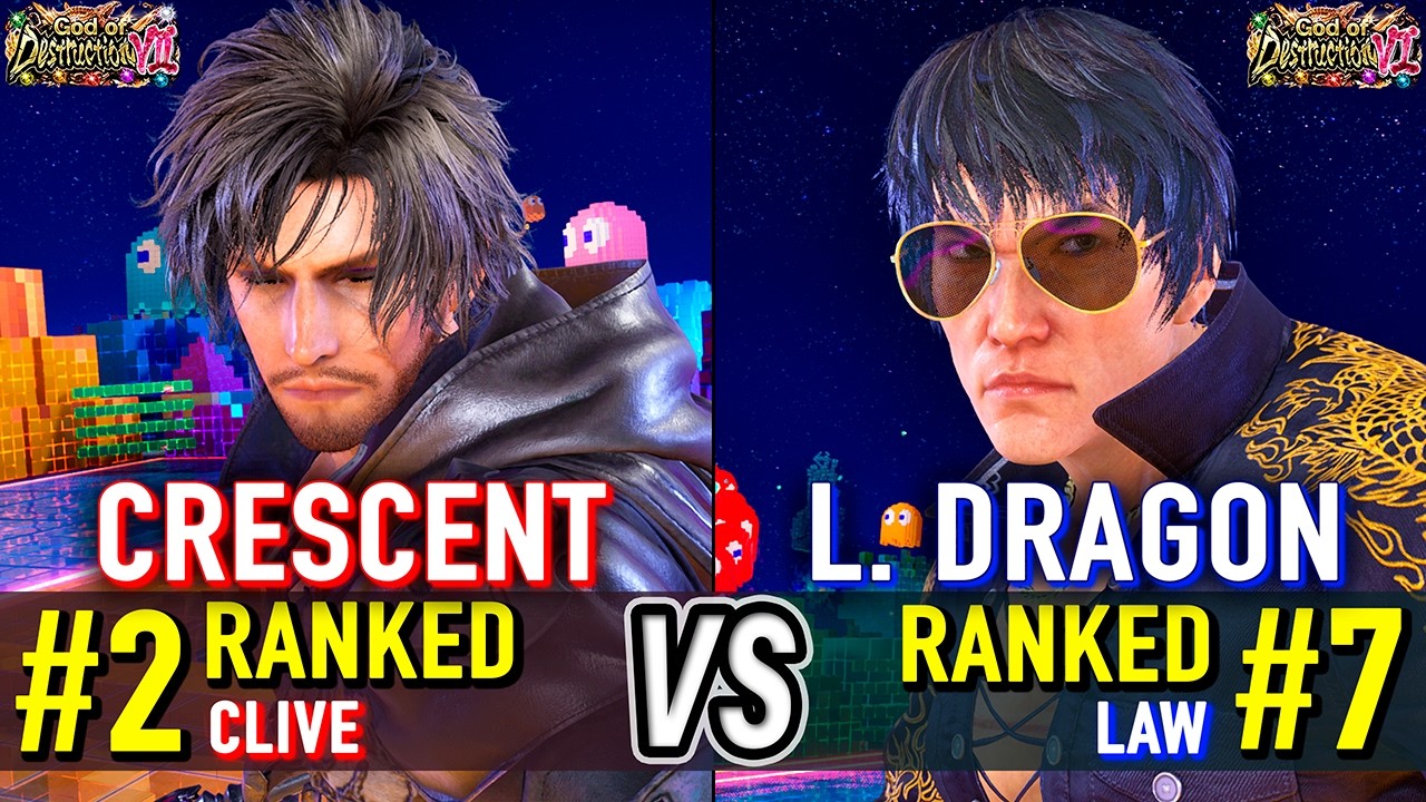T8 🔥 CRESCENT (#2 Ranked Clive) vs LEGENDARY DRAGON (#7 Ranked Law) 🔥 Tekken 8 High Level Gameplay