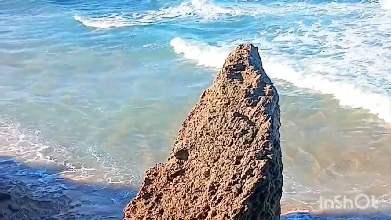 Nas pedras na praia da ponta D'ouro Mozambique 🇲🇿 Maputo. Worldtourism 🌎 