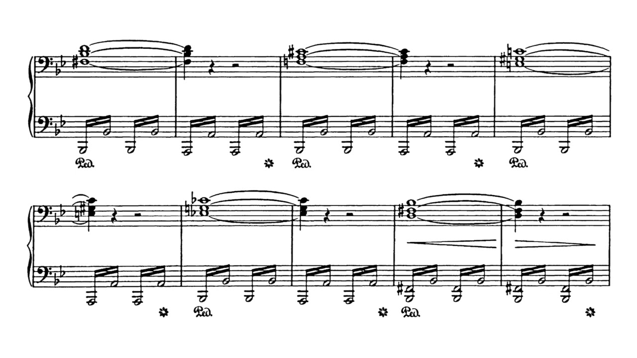 Tr&uuml;be Wolken (Nauges gris), S.199 - Franz Liszt