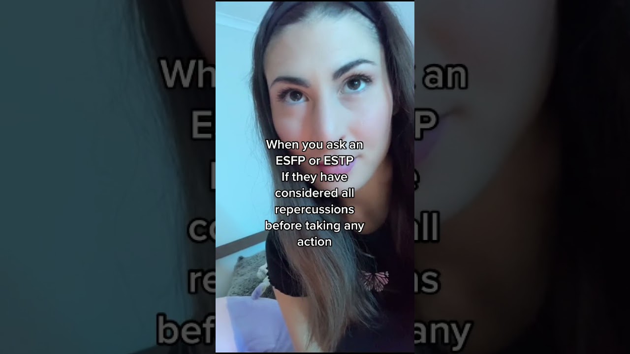 When you ask an ESFP or ESTP about repercussions | Boo App