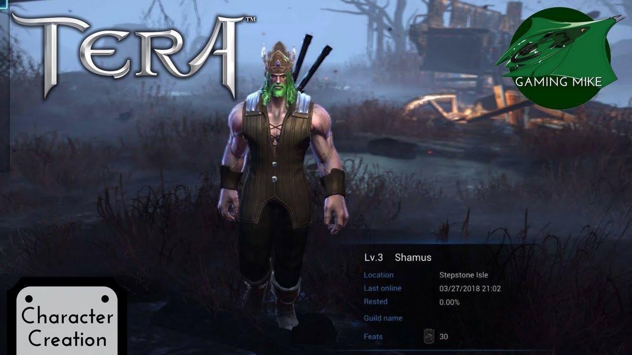 Создание персонажа в TERA &mdash; все доступные стартовые опции на PS4
