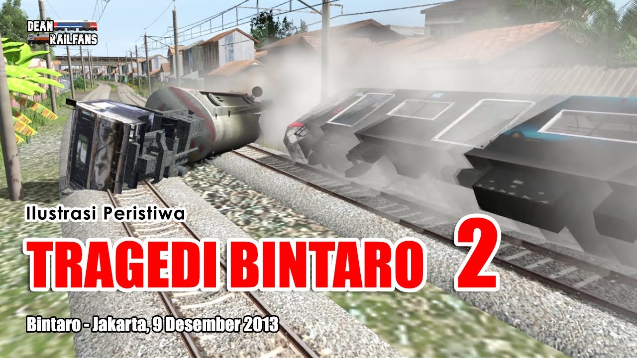 DETIK-DETIK TERJADINYA TRAGEDI BINTARO 2 Tahun 2013 - 3 Awak KRL Gugur‼️ | Train Simulator