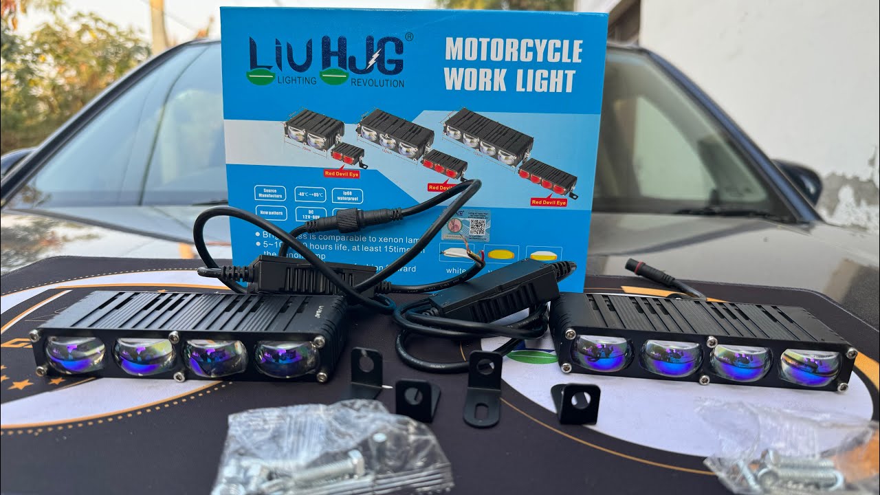 Liu hjg Slim Grill Light 4 Led... 🚨100W ki Power🚨... For Order : 9871756323