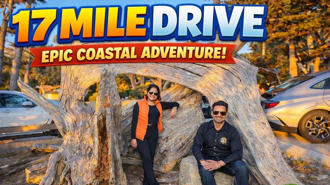 📍17 Mile Drive California | One of the Most Beautiful Scenic Roads in the USA | Family Vlog🇺🇸