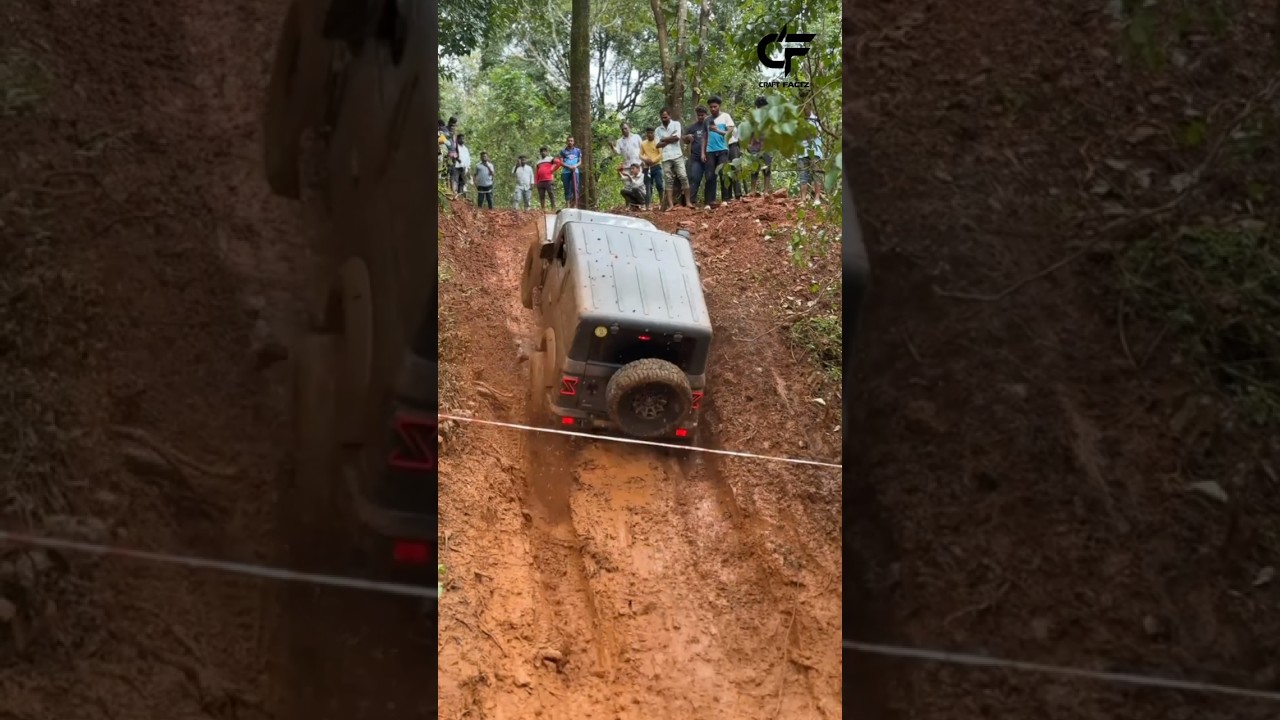 Which is powerful in Thar vs Fortuner 🔥 #shorts #youtubeshorts #trending #short
