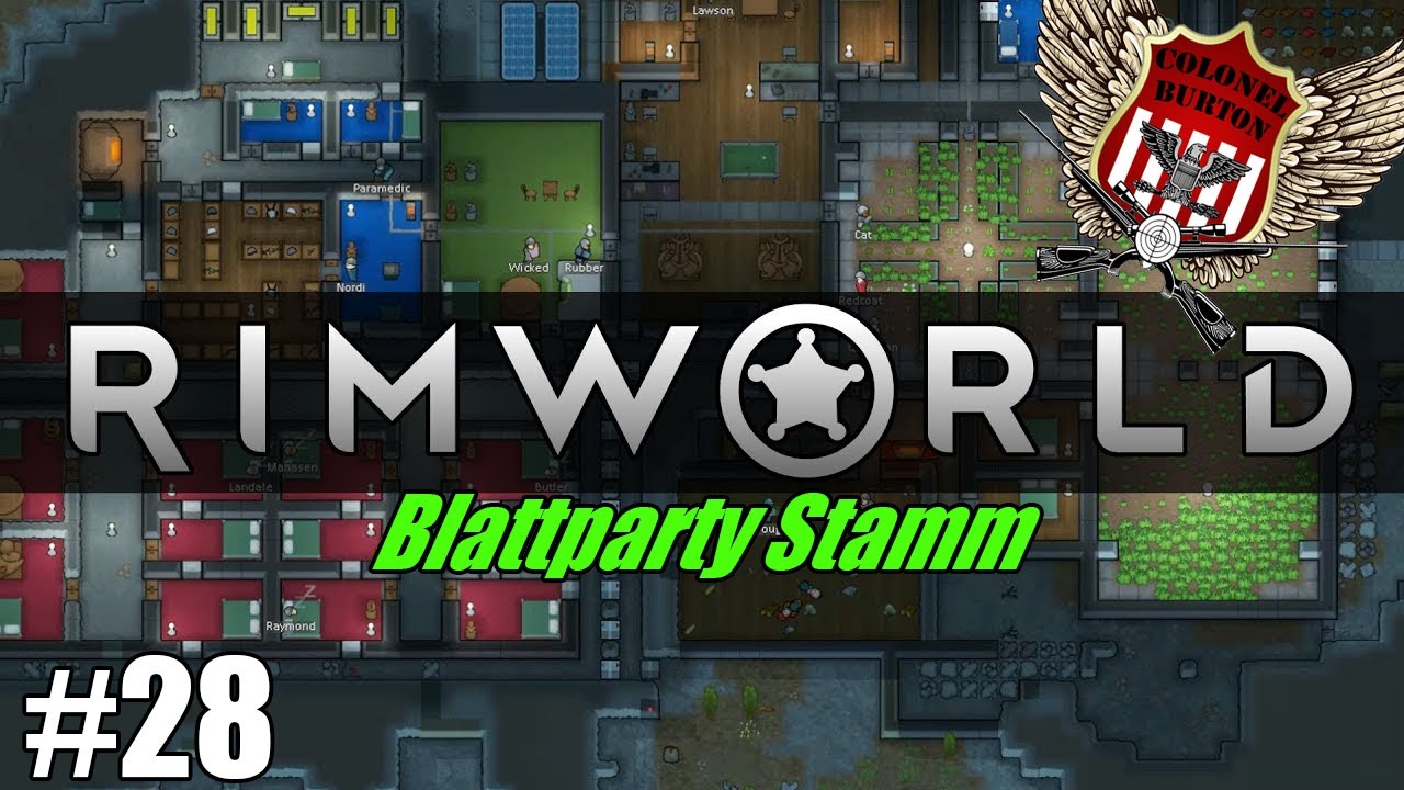 Ein Stamm für die Blattparty | #028 | RimWorld Let's Play deutsch