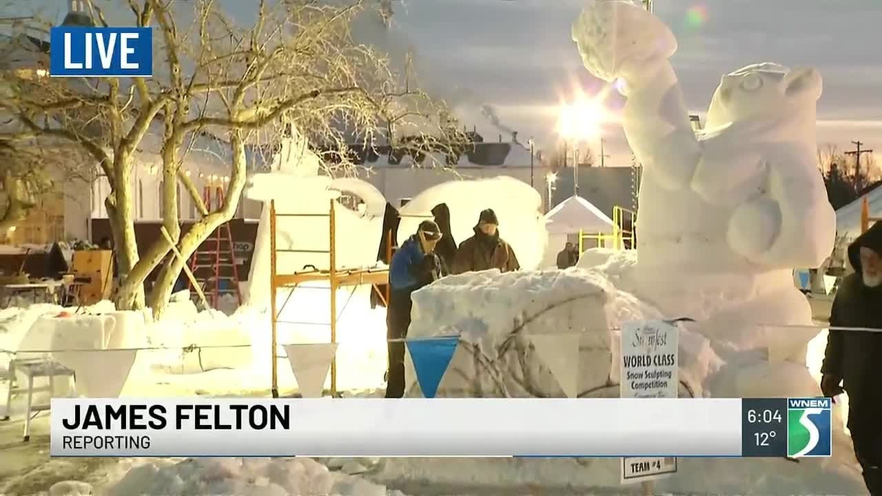 Cold weather helps business during snowfest