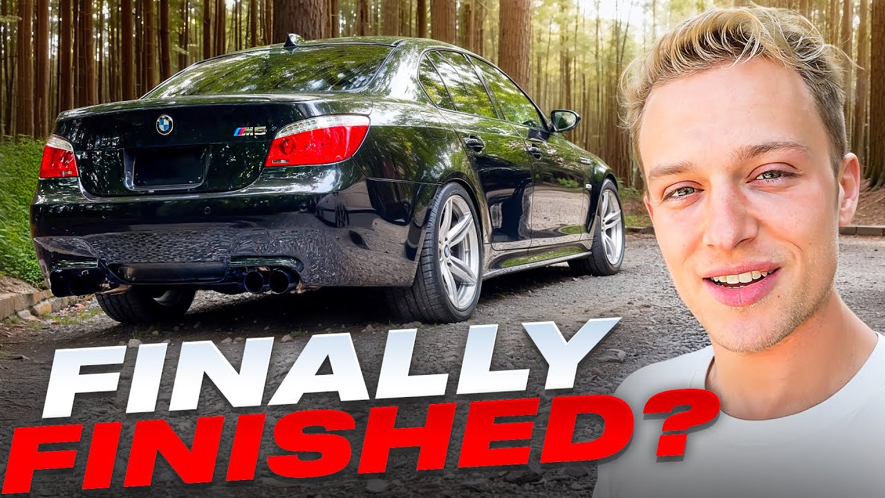 FIRST TIME drifting & nearly CRASHING my M5 E60! - Finally finished?