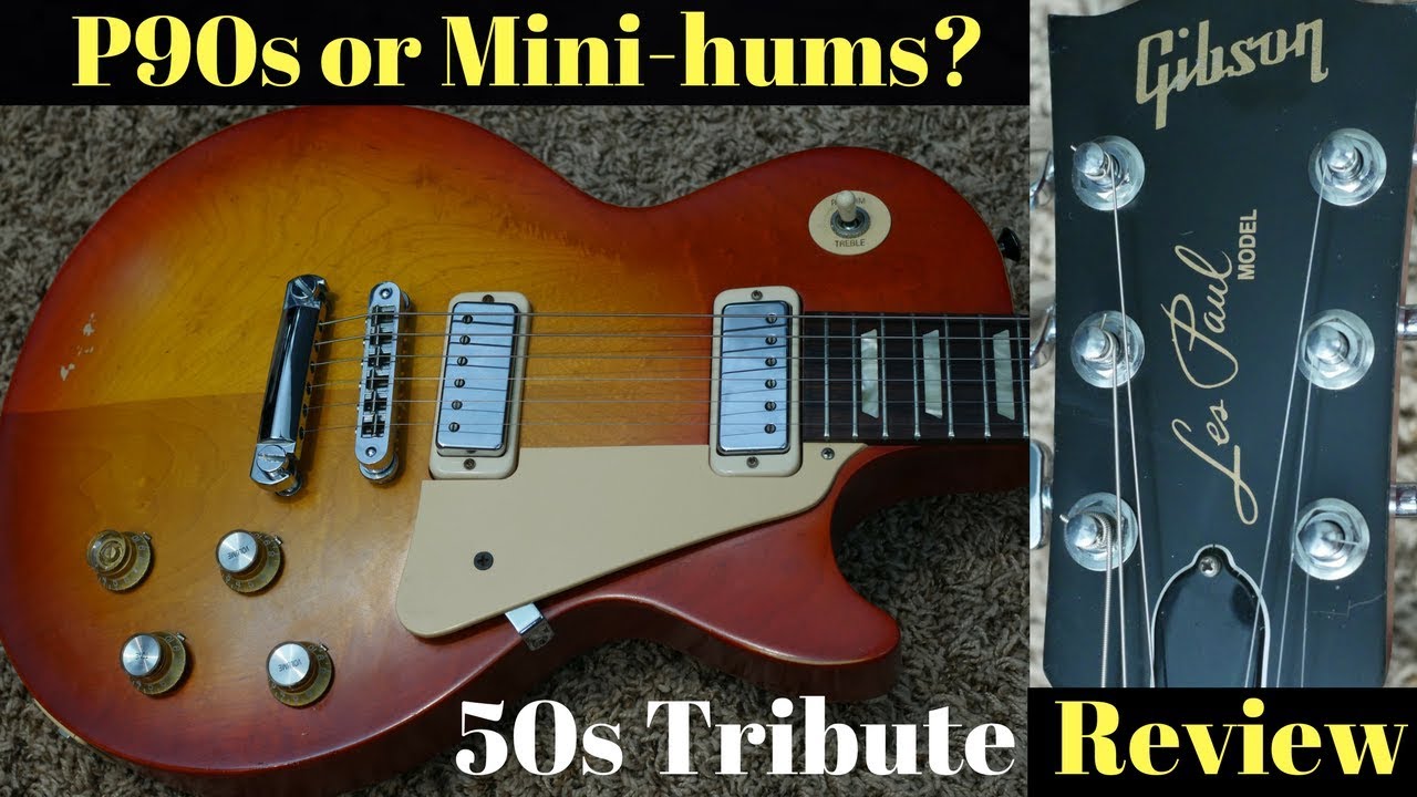 P90s or Mini Humbuckers? 2010 Gibson 50s Tribute Les Paul Studio Review + Demo