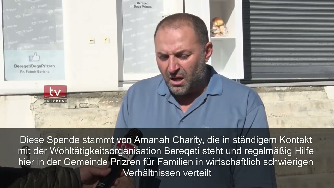 🍽️ Versorgung mit Lebensmittelpaketen in Kosovo | #kosovo #help #food