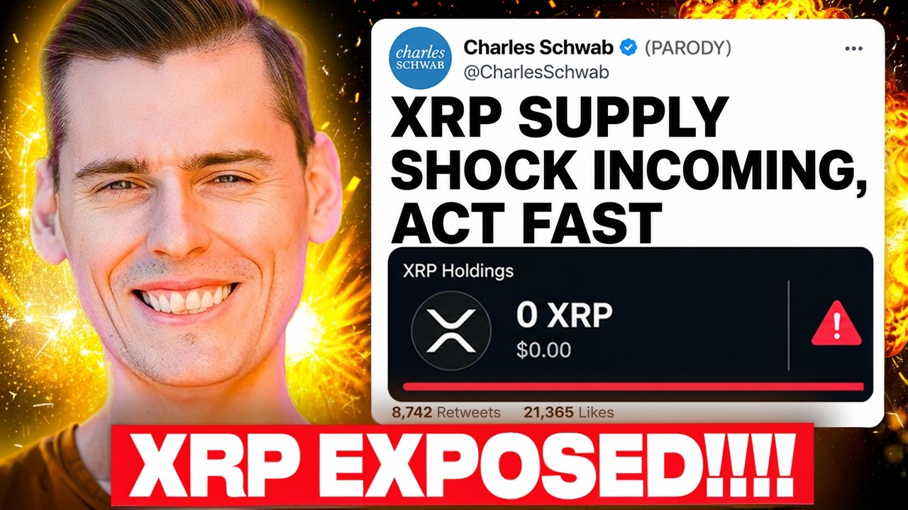 Чарльз Шваб разоблачил шок предложения XRP?!?