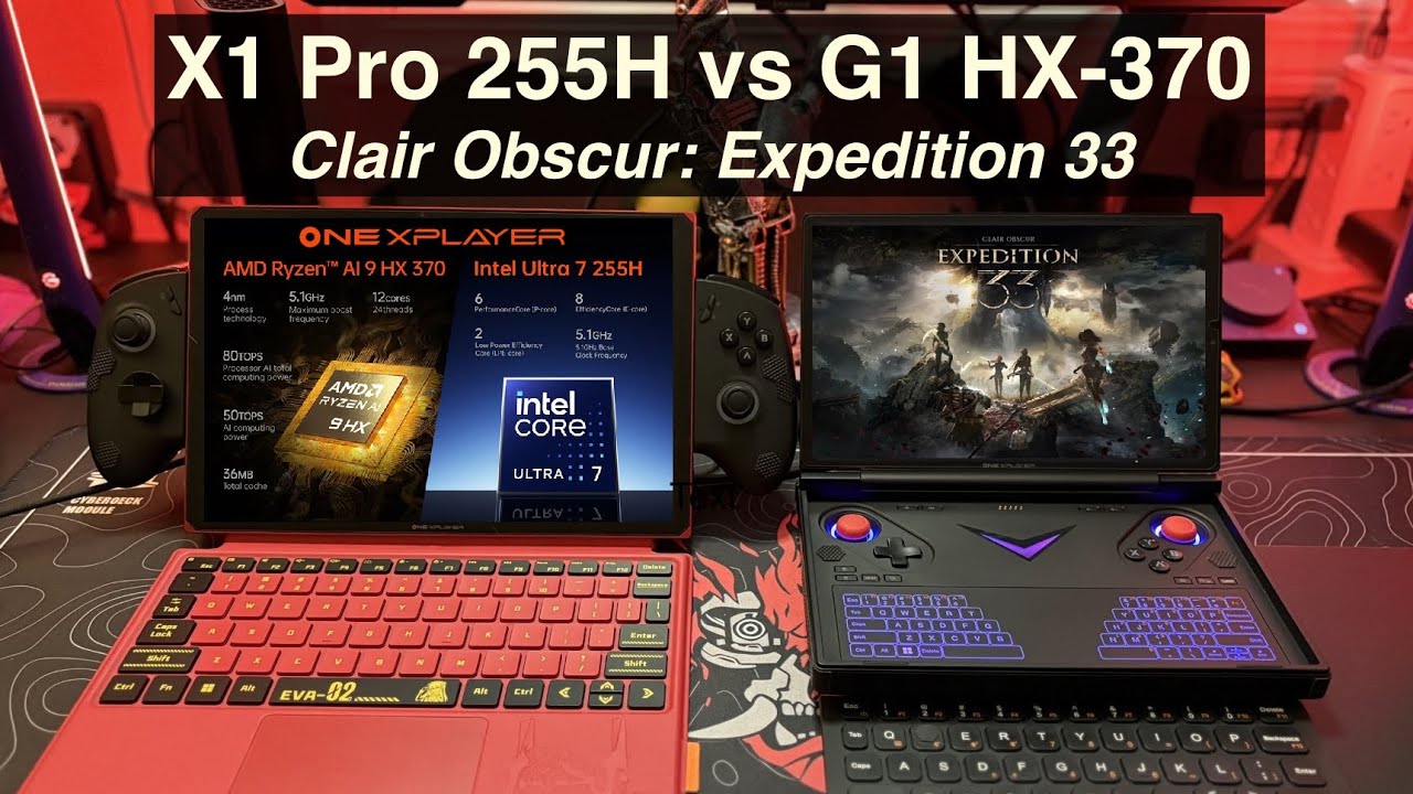 Onexplayer X1 Pro 255H vs G1 HX-370 Clair Obscur: Expedition 33 Gameplay
