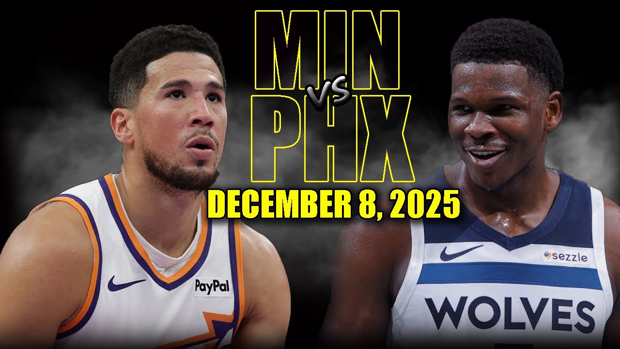 Minnesota Timberwolves vs Phoenix Suns Full Game Highlights &ndash; December 8, 2025 | NBA Season
