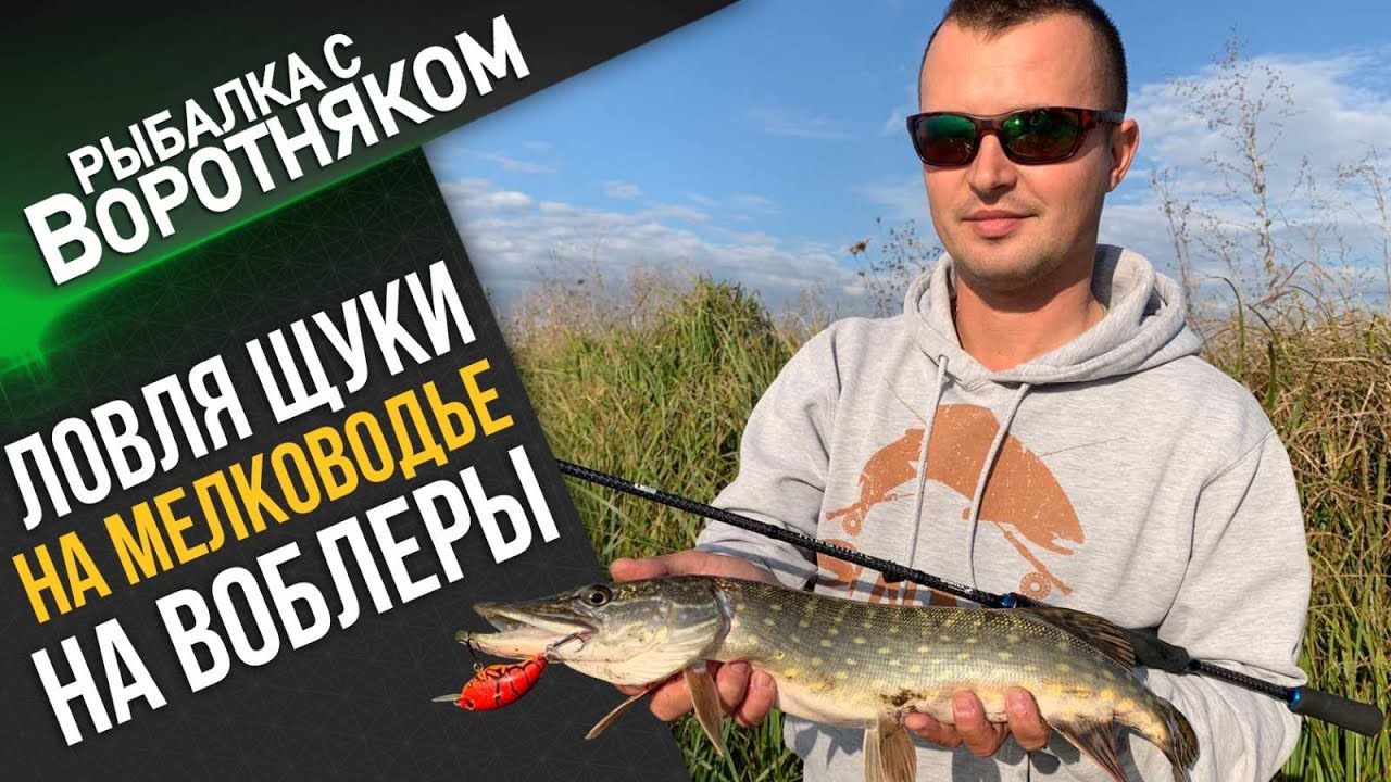 Ловля щуки на мелководье воблерами. Мой новый любимый кренк.
