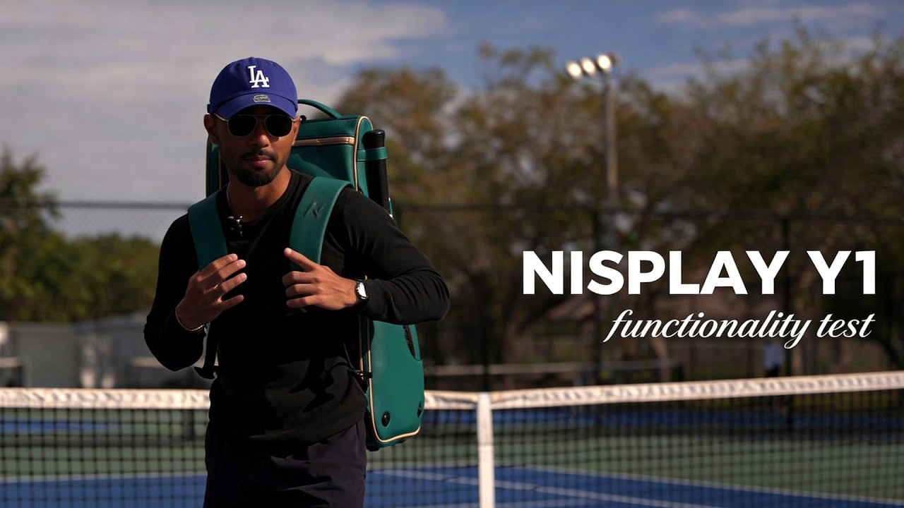 Is This the Best Portable Tennis Ball Machine? | Nisplay Y1 Tested