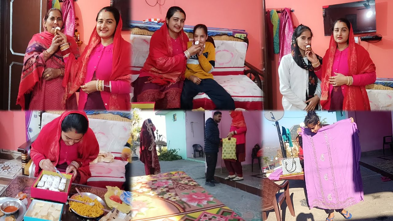 #शादी के बाद पहली बार आए नए दूल्हा दुल्हन हमारे घर 👩‍❤️‍👨।। #anniversary vlog 🥳🎉।।