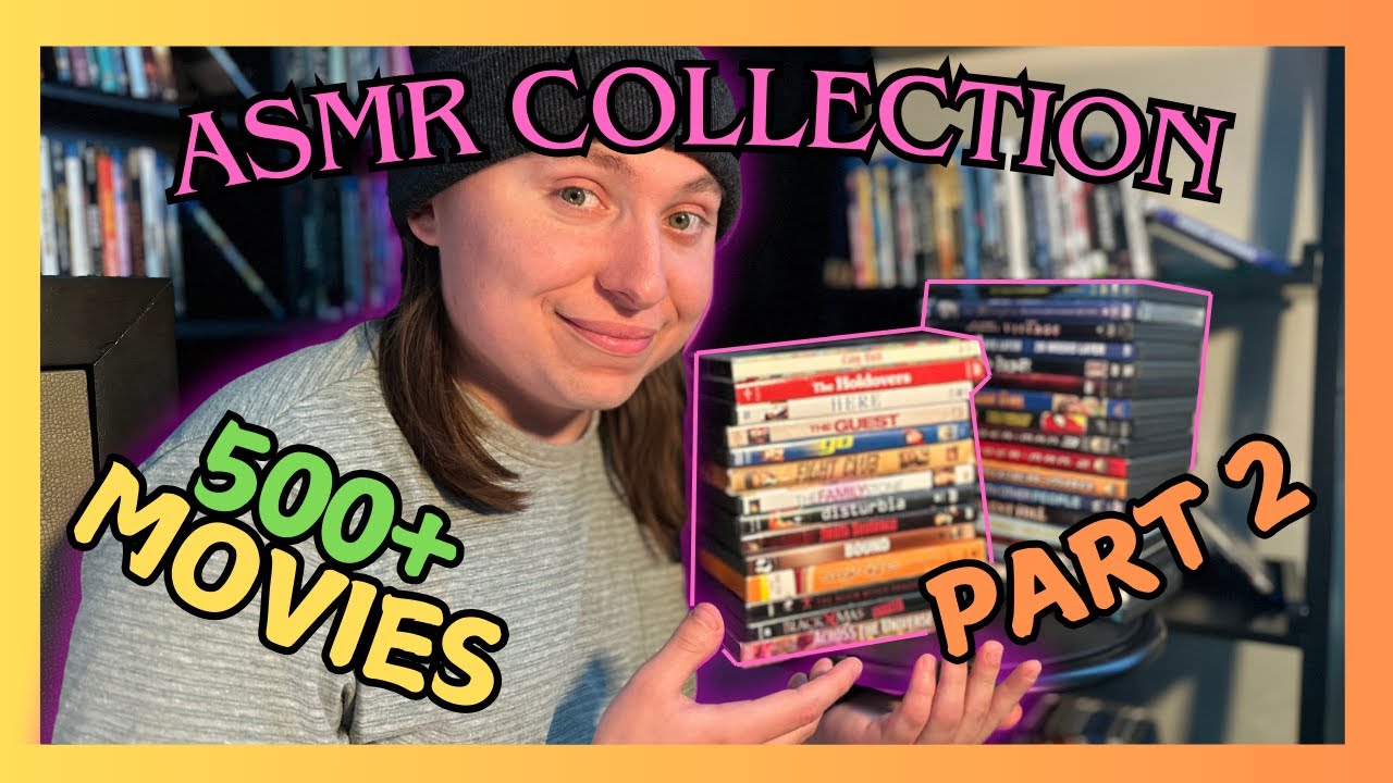 ASMR - My Official ENTIRE Movie Collection PART 2 (DVDs, 500+)