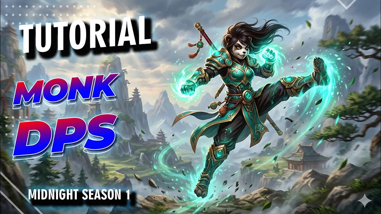 Tutorial Monk DPS - Season 1 Midnight [Completo PT/BR]