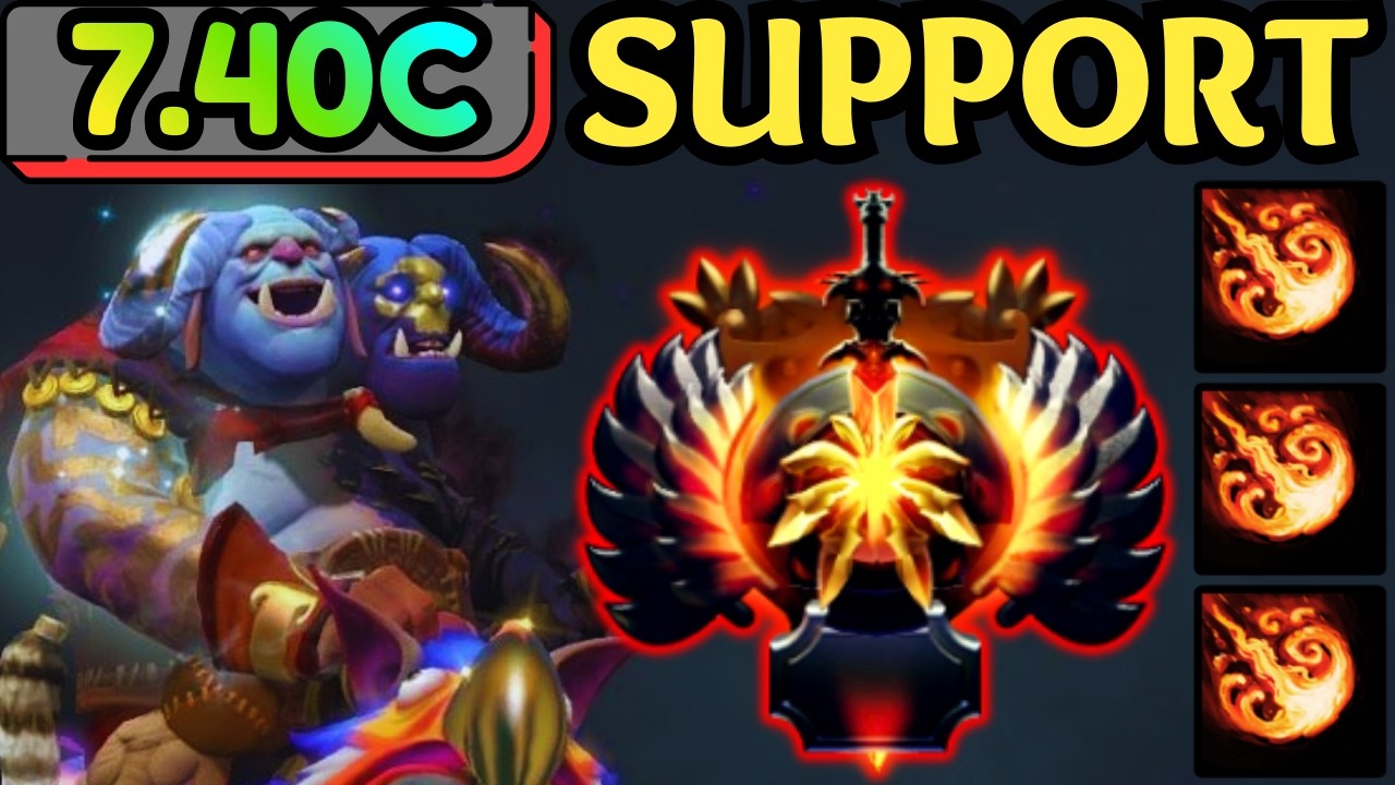 🔥 UNSTOPPABLE OGRE MAGI HARD SUPPORT — BLOODLUST DOMINATION 🔥 DOTA 2