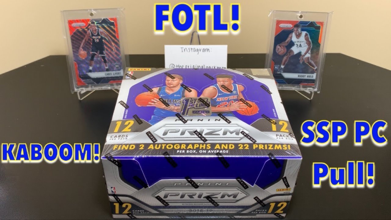 2018-19 Panini Prizm Basketball Hobby Box Break (FOTL) - KABOOM! - Exclusive SSP Parallels #/7!
