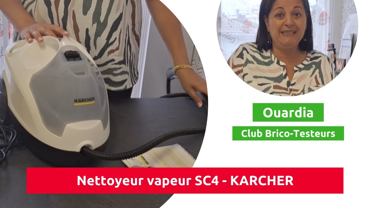 Nettoyeur vapeur SC 4 EasyFix 3,5 bars 2000W - KARCHER - Test et avis d’un BricoTesteur